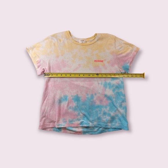 𝅺RE/DONE Tie Dye T Shirt Classic - Picture 5 of 7